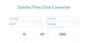 dateful time zone converter
